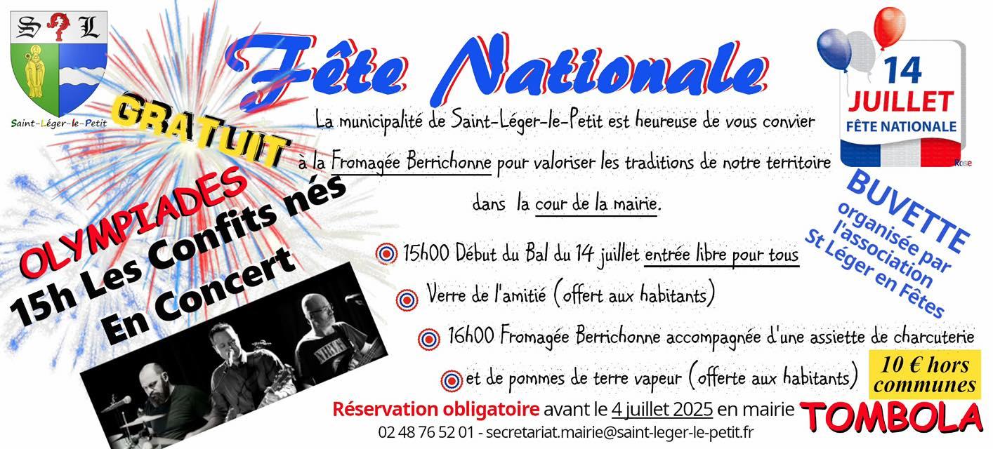 14 juillet st leger