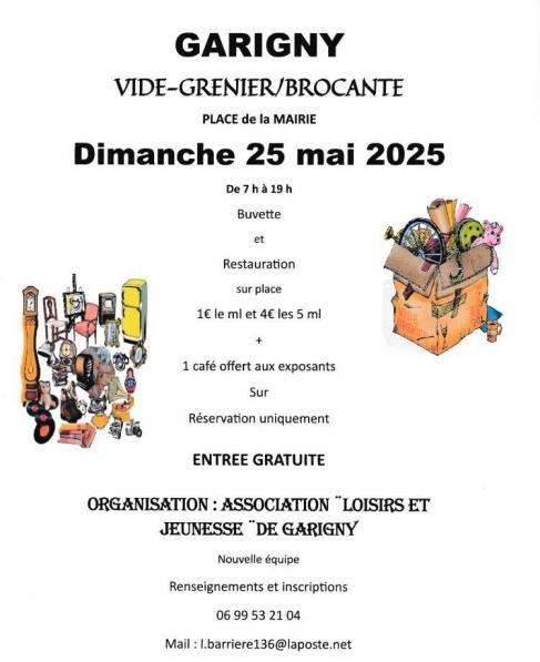 25 mai garigny
