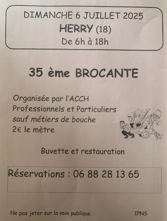 6 juillet herry