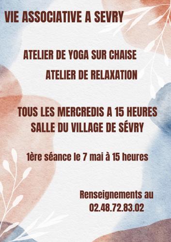 7 mai yoga sevry