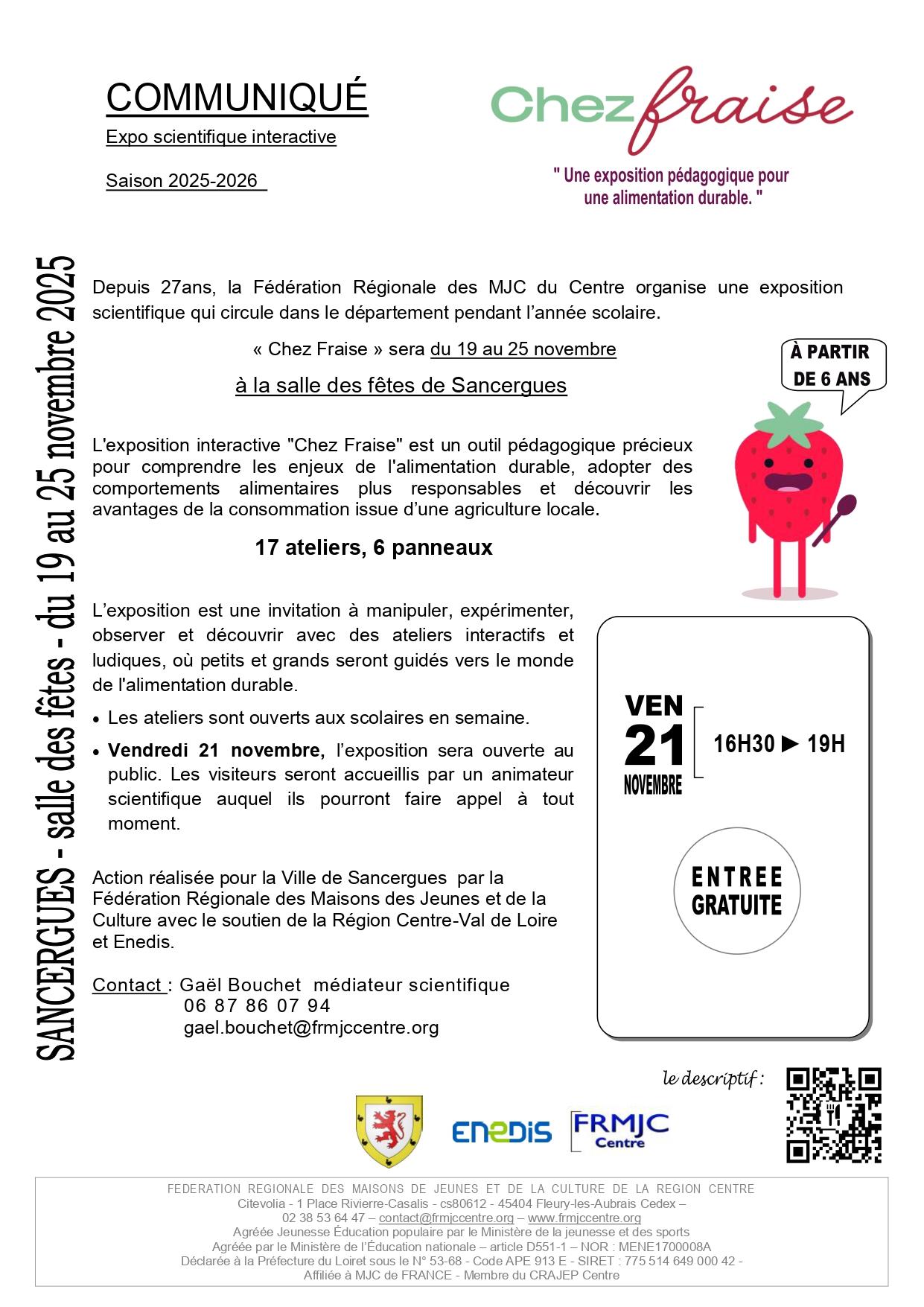 Cp fraise sancergues 2025