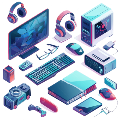 Pngtree computer technology products vector png image 17328169